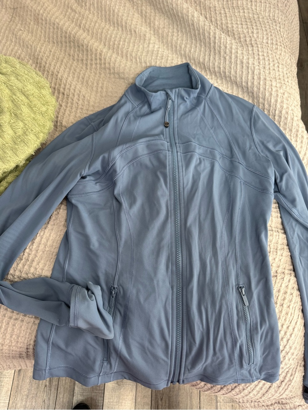 lululemon athletica Light Blue Full-Zip Performance Jacket